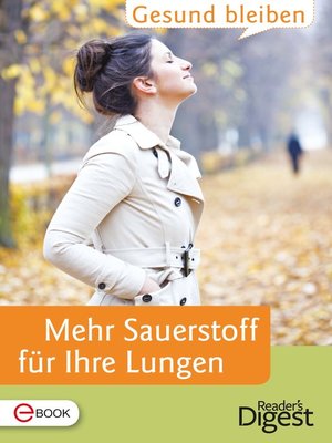 cover image of Gesund bleiben--Mehr Sauerstoff tanken
